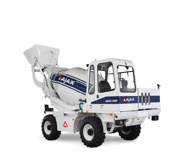 Self-Loading Concrete Mixer