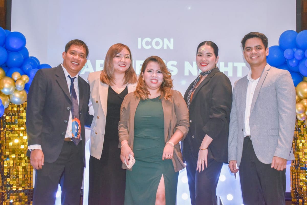 ICON team at the partners night event